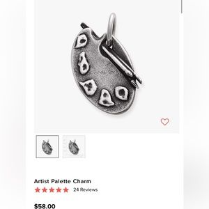 James Avery Artist Pallete Charm
